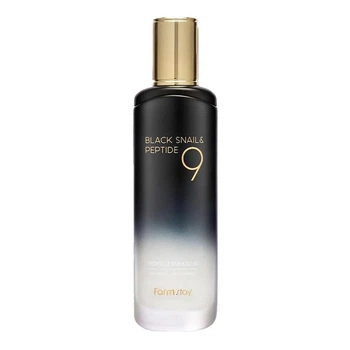 Омолаживающий тонер для лица с комплексом из 9 пептидов FarmStay Black Snail & Peptide9 Perfect Toner 120 мл