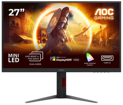 Монітор AOC 27” 27" 4K UHD IPS 160 Гц