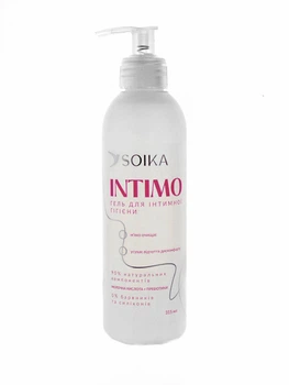 Soika Гель для интимной гигиены INTIMO с молочной кислотой и пребиотиками