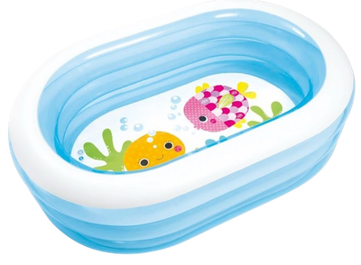 Надувний басейн Intex 57482 овальний 163 x 107 x 46 см (694105745482)
