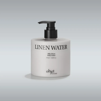 Лосьон для тела Objet by Kundal Moist Gleam Body Lotion Linen Water, 470 мл