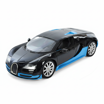 Люкс авто на радиоуправлении Limo Toy M 4915 Черное с синим