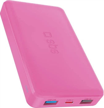 Powerbank SBS Fast Charge 10000 mAh 10W Pink (TTBB10000FASTP)