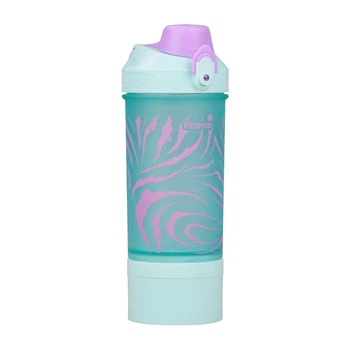 Шейкер UZSPACE Shaker Fitseven Infinity 1110 (500 мл, mint/lavandel)