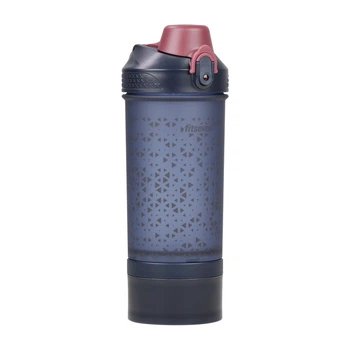 Шейкер UZSPACE Shaker Fitseven Infinity 1110 (500 мл, dark blue/rubby)