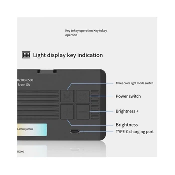 Накамерный свет M140 — мощный LED свет 180°