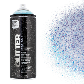 Аэрозольный лак Montana Glitter Cosmos (Синий) 400 мл