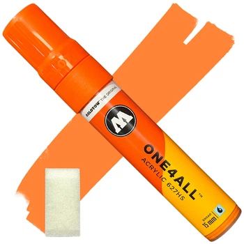 Акриловый маркер Molotow ONE4ALL 627HS Dare Orange (Оранжевый) 15 мм