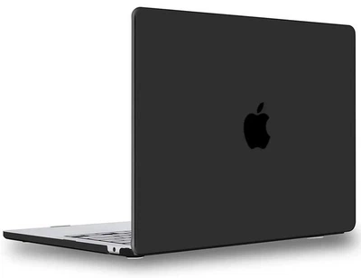 Чехол-накладка Hardshell Air M2/M3/M4 для MacBook Air 13.6 M2 2022 / M3 2024 / M4 2025 Матовый Black