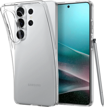 Etui plecki Spigen Liquid Crystal Case do Samsung Galaxy S26 Ultra Transparent (ACS10671)