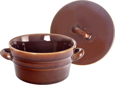 Garnek Orion ceramiczny z pokrywką 340 ml (8592381208639)