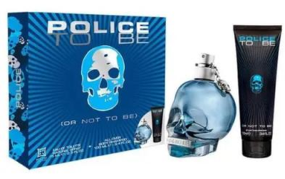 Набір для чоловіків Police To Be Men Туалетна вода 75 мл + Гель для душу 100 мл (679602693646)