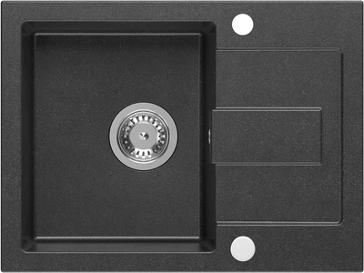 Кухонна мийка Kernau KGS K 4560 1B1D Black Metallic