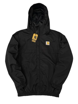 Вітрівка Carhartt чоловіча весняна осіння демісезонна куртка чорна S