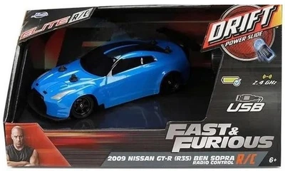 Радіокерований автомобіль Jada Fast & Furious Drift Nissan GT-R 9336314314 (4006333094675)