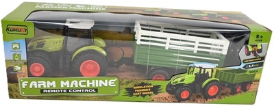 Радіокерований трактор Dromader з причепом 1363257 (6900313632575)