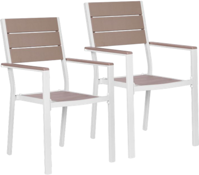 Zestaw krzeseł ogrodowych ModernHome by Multistore YC-051KD-3-5