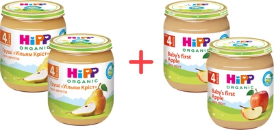 Набор HiPP Первый фруктовый прикорм с 4 месяцев