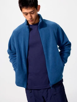Куртка демисезонная мужская Uniqlo 733061348 3XL Синяя (1159855329)