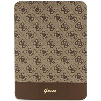 Чехол Guess 4G Stripe Allover для iPad Pro 12.9 (2020-2022) Brown (GUFCP12PS4SGW)