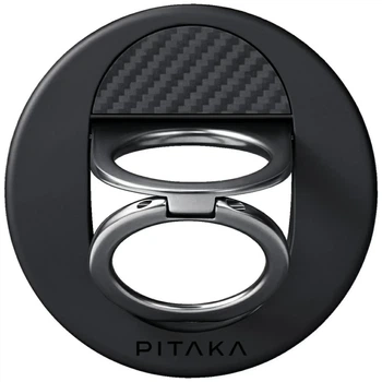Кольцо-держатель Pitaka MagEZ Grip 3 Black Grey with MagSafe (MGB2402)