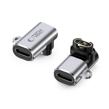 Адаптер Tech-Protect UltraBoost USB-C to Garmin Watch Grey (5906302368709)
