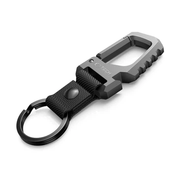 Брелок Tech-Protect Slidelock Gunmetal (5906302363582)