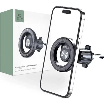 Автодержатель Tech-Protect N53 Magnetic Vent Car Mount Black with MagSafe (9490713930854)