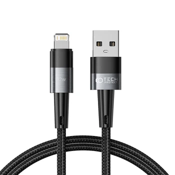 Кабель Tech-Protect UltraBoost Lightning Cable 12W | 2.4A 100cm Grey (9490713934166)