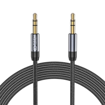Кабель Tech-Protect Ultraboost Aux Mini Jack 3.5mm 1.5m Black (9490713931547)