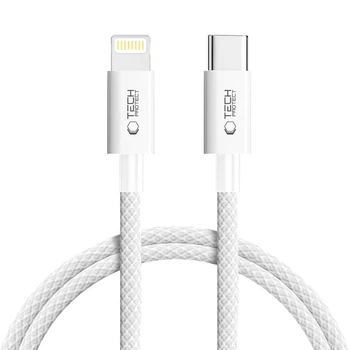 Кабель Tech-Protect Ultraboost Lite USB-C to Lightning 27W 1 m Cool Grey (5906302380947)