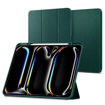 Чехол Spigen Urban Fit для iPad Pro 13 2024 7th Gen Midnight Green (ACS07763)