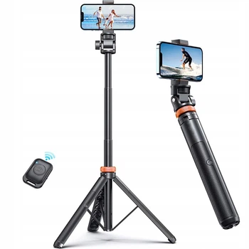 Универсальный штатив Tech-Protect L03S Wireless Selfie Stick Tripod Black (9490713934463)