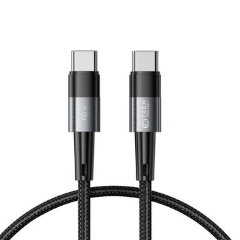 Кабель Tech-Protect UltraBoost Type-C Cable PD 60w | 3a 25cm Grey (9490713933923)
