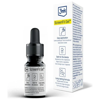 Гель для поклейки пленки на экран 3mk ScreenFit Gel 10 ml (5903108598934)