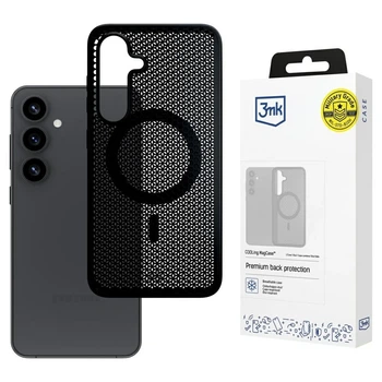 Чехол 3mk COOLing MagCase для Samsung Galaxy S25 Plus (S936) Black with MagSafe (5903108628990)