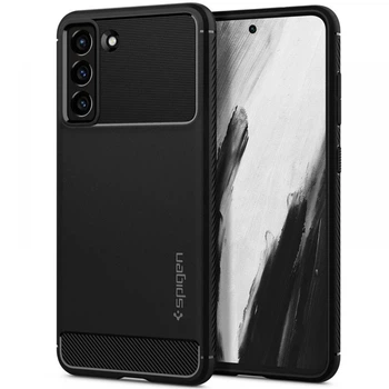 Чехол Spigen для Samsung Galaxy S21 FE Rugged Armor Matte Black (ACS03049)