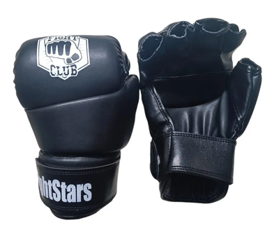 Перчатки для MMA M1 Lev Sport бои без правил кожа черный size L