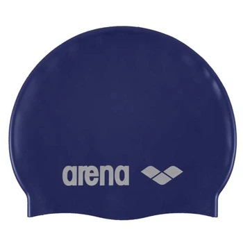 Шапочка для плавания Arena Classic Silicone (91662-071) силиконовая,Темно-синий
