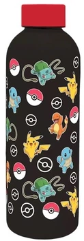 Пляшка Kids Euroswan Pokemon 3D зі сталі 800 мл (8435507886772)