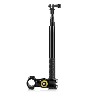 Монопод кріплення на кермо для Insta360 екшн-камер 28-113см Puluz PU817