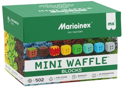 Конструктор Marioinex Mini Waffle 502 елементи 08228 (5903033908228)