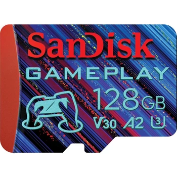 Карта памяти SanDisk microSDXC GamePlay 128GB UHS-I U3 A2 V30 (SDSQXAA-128G-GN6XN) [158704]