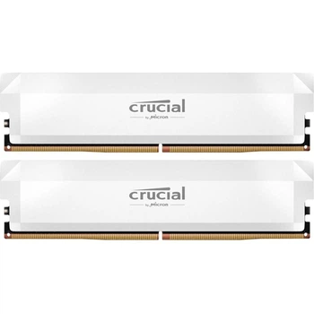 Модуль пам'яті DDR5 Crucial 2x16GB 6400 MHz Pro OC White (CP2K16G64C32U5W) [157786]