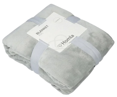 Koc Homla Rote jasnoszary 150 x 200 cm (5902869967553)