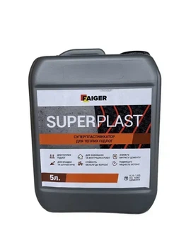 Пластификатор для теплого пола Faiger Super Plast 5л