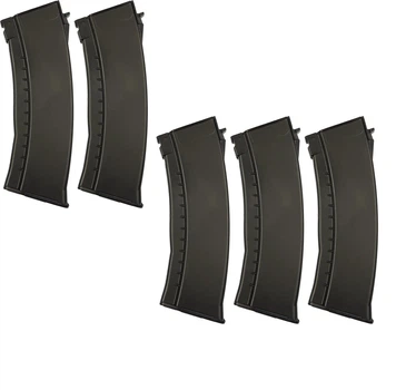 Магазин страйкбольный E&L АК 74N, 6 мм 120Rds 5 штук упаковка plum