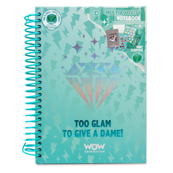 WOW Generation Multi Activity Notebook / Блокнот с активностями WOW Generation (многофункциональный планер для девочек) + стикер