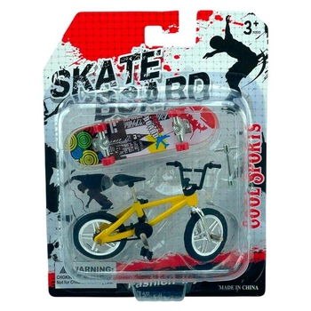Набор Fingerboard Skate+BMX 2356-33_Yellow