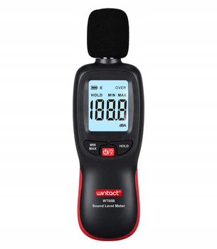 Вимірювач шуму (шумомір) Bluetooth 30-130 дБ WINTACT WT85B